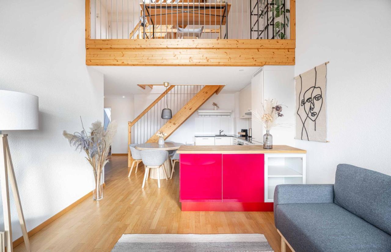 Appartement Modern 3Bdr Duplex With Skyroof In Trendy Zurich West Extérieur photo